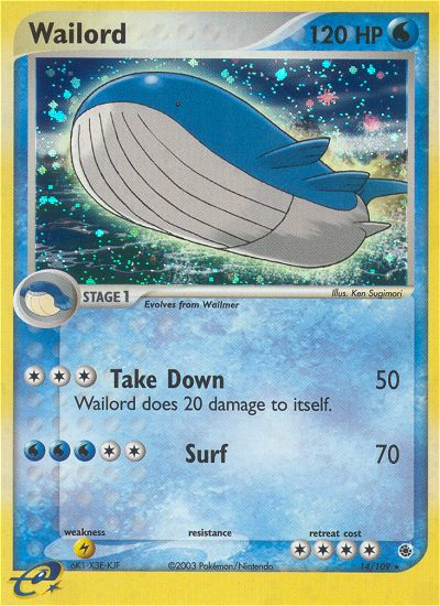 Wailord (14/109) [EX: Ruby & Sapphire] | Exor Games Truro