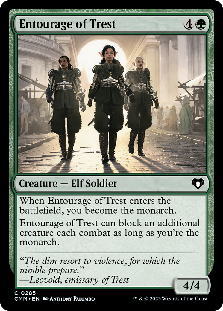 Entourage of Trest [Commander Masters] | Exor Games Truro