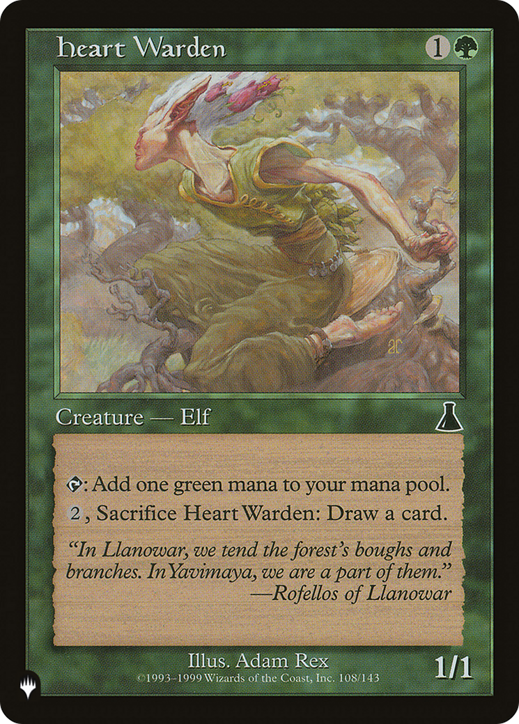 Heart Warden [The List] | Exor Games Truro