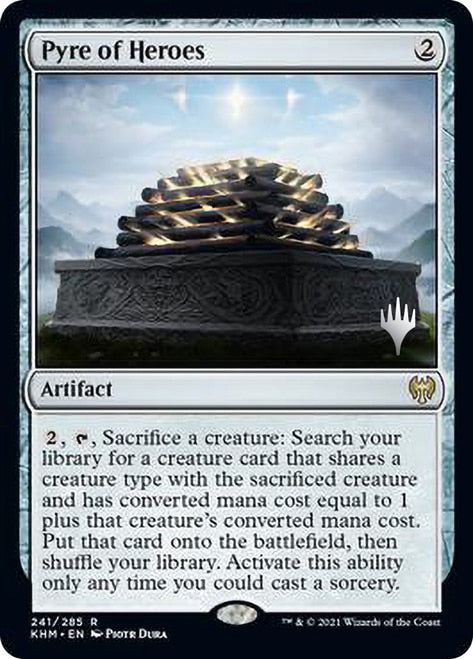 Pyre of Heroes (Promo Pack) [Kaldheim Promos] | Exor Games Truro