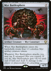 Myr Battlesphere [Phyrexia: All Will Be One Commander] | Exor Games Truro