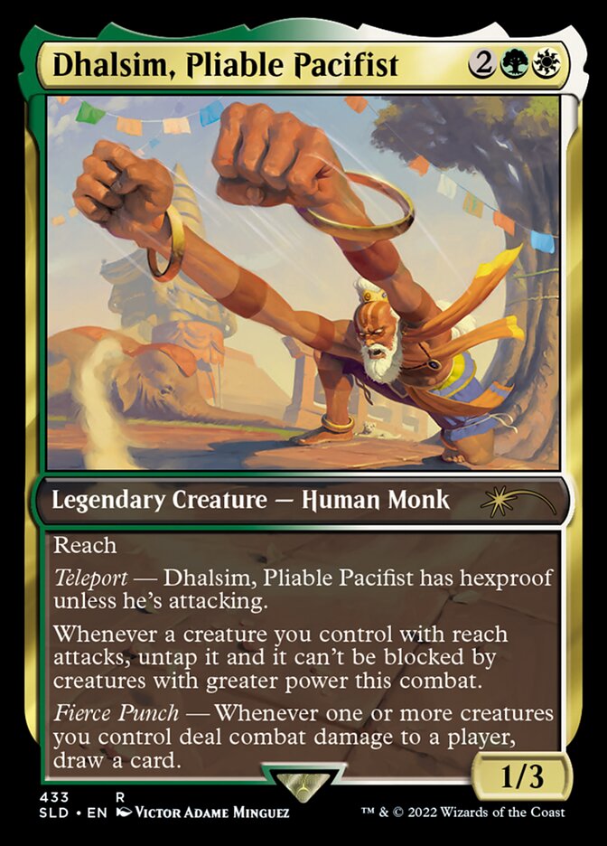 Dhalsim, Pliable Pacifist [Secret Lair Drop Series] | Exor Games Truro