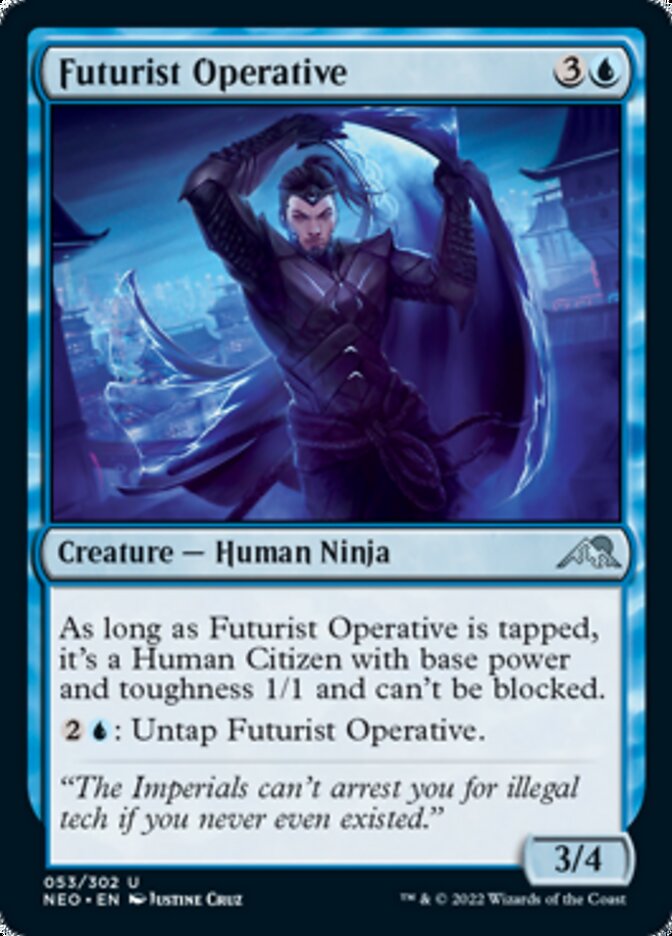 Futurist Operative [Kamigawa: Neon Dynasty] | Exor Games Truro