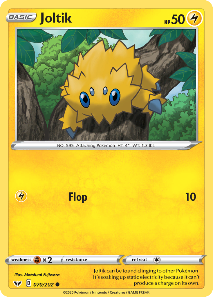 Joltik (070/202) [Sword & Shield: Base Set] | Exor Games Truro