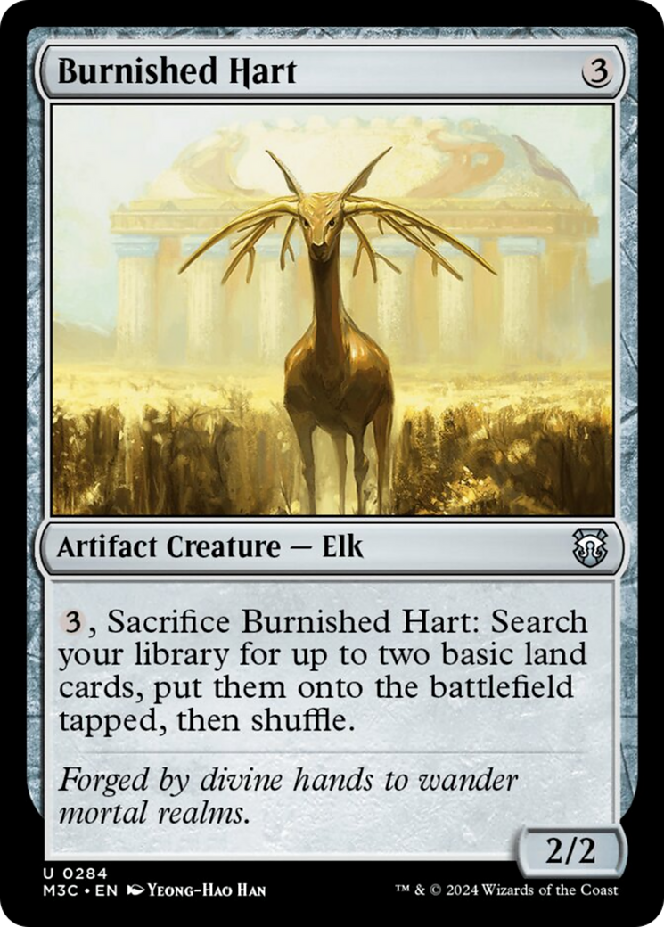 Burnished Hart (Ripple Foil) [Modern Horizons 3 Commander] | Exor Games Truro