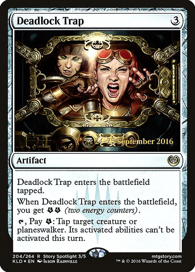 Deadlock Trap [Kaladesh Prerelease Promos] | Exor Games Truro