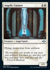 Angelic Curator (Foil Etched) [Modern Horizons 2] | Exor Games Truro