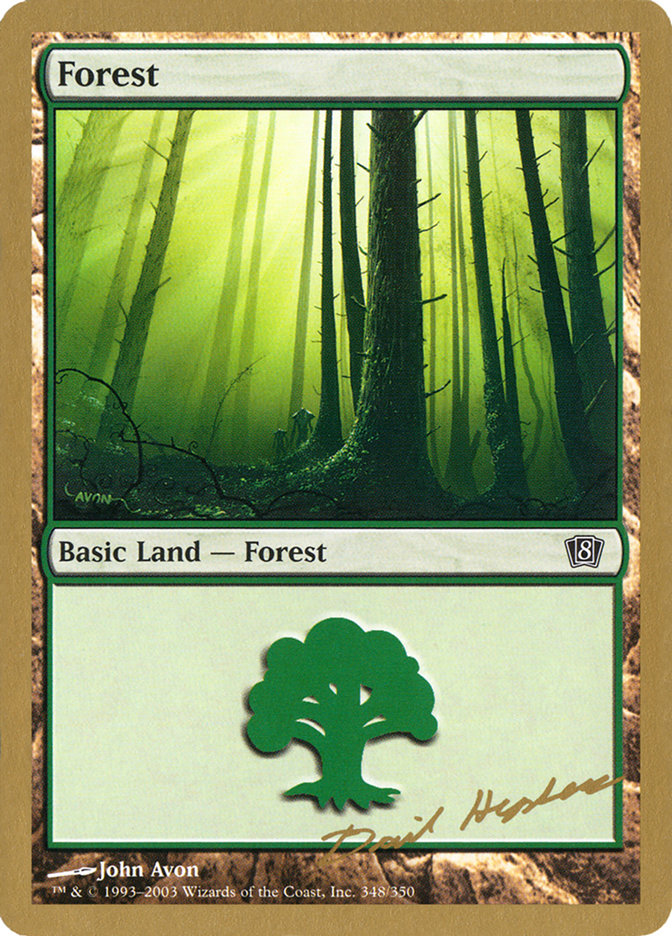 Forest (dh348) (Dave Humpherys) [World Championship Decks 2003] | Exor Games Truro