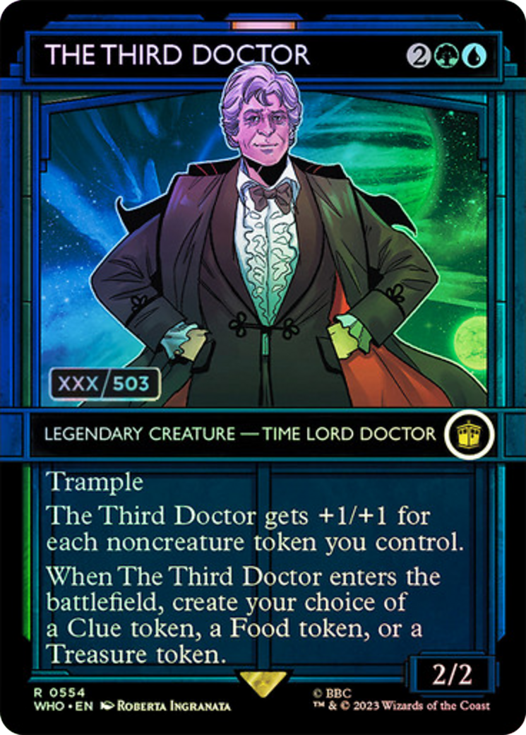 The Third Doctor (Serial Numbered) [Doctor Who] | Exor Games Truro