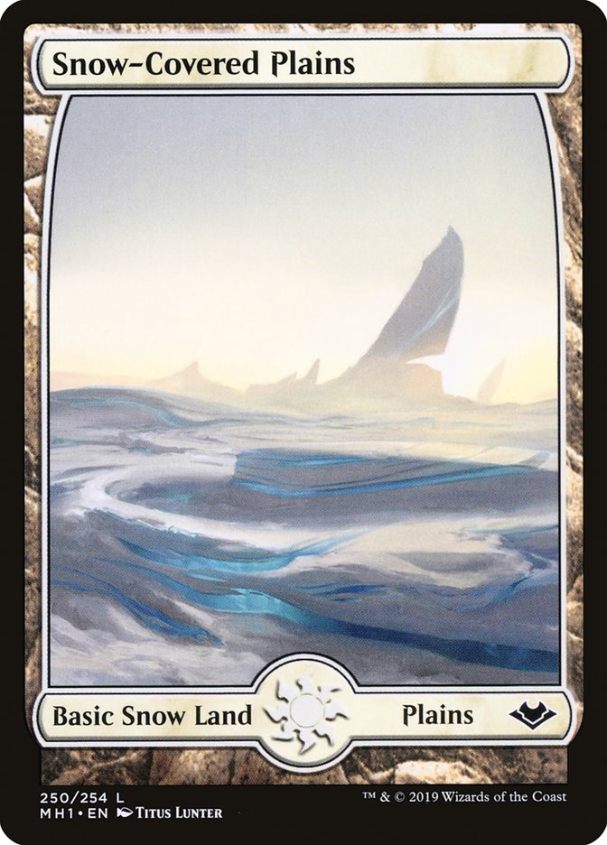 Snow-Covered Plains [Modern Horizons] | Exor Games Truro