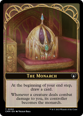 Copy (54) // The Monarch Double-Sided Token [Commander Masters Tokens] | Exor Games Truro