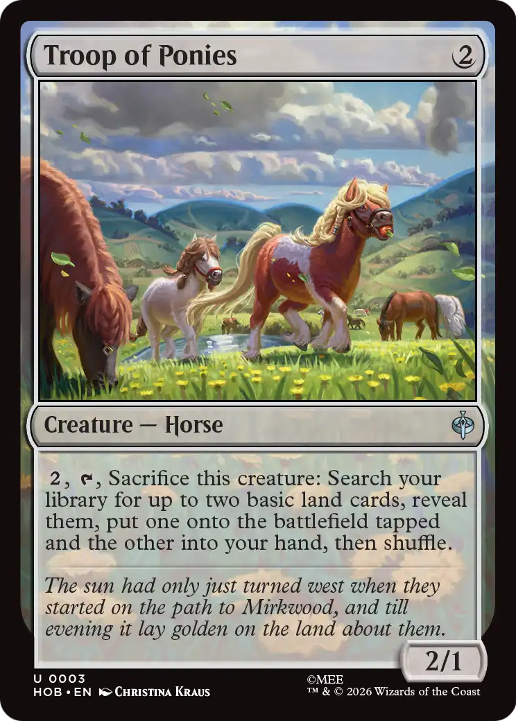 Troop of Ponies [The Hobbit] | Exor Games Truro