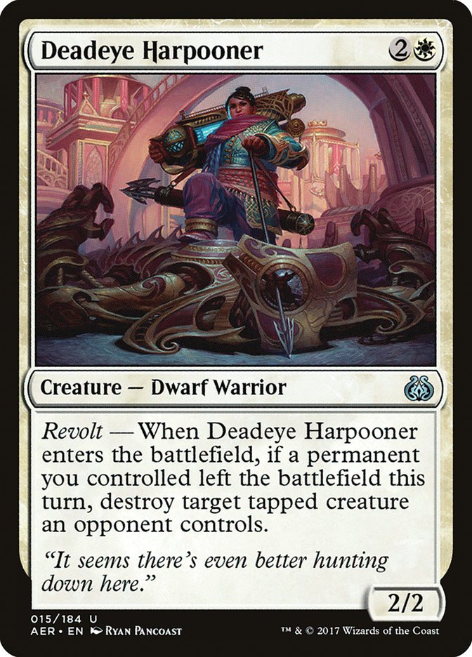 Deadeye Harpooner [Aether Revolt] | Exor Games Truro