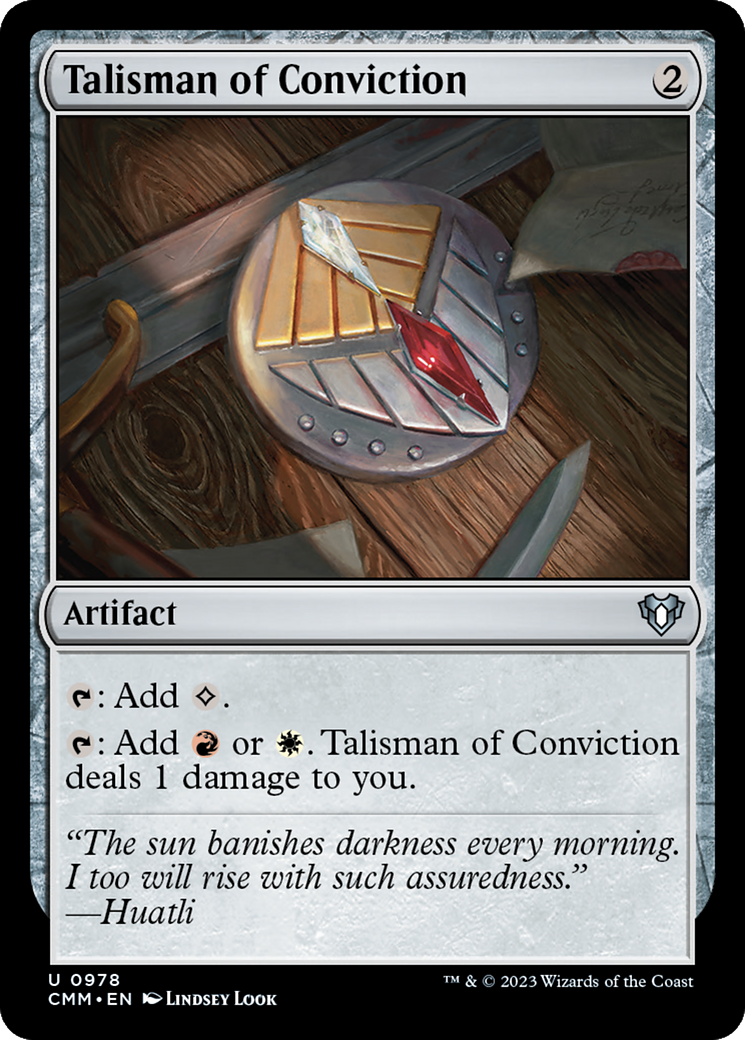 Talisman of Conviction [Commander Masters] | Exor Games Truro