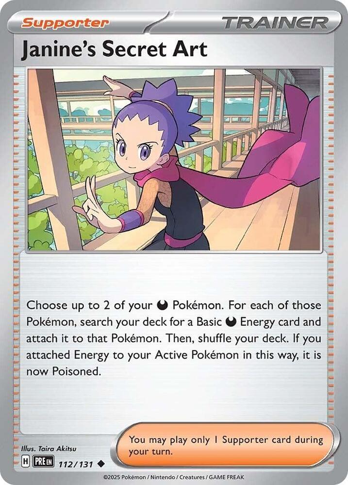 Janine's Secret Art (112/131) [Scarlet & Violet: Prismatic Evolutions] | Exor Games Truro