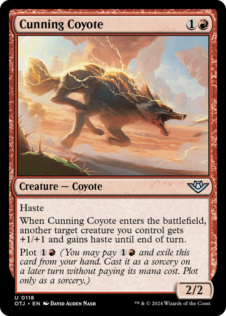 Cunning Coyote [Outlaws of Thunder Junction] | Exor Games Truro