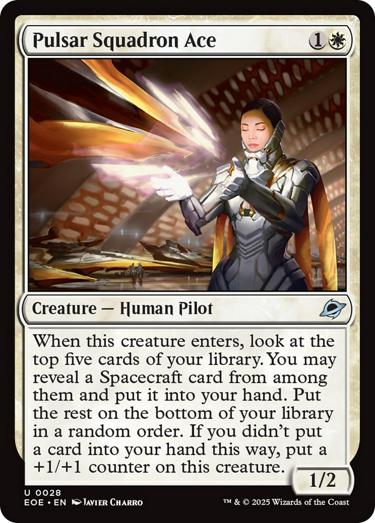 Pulsar Squadron Ace [Edge of Eternities] | Exor Games Truro
