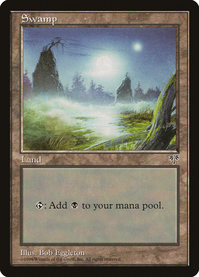 Swamp (Moon) [Mirage] | Exor Games Truro