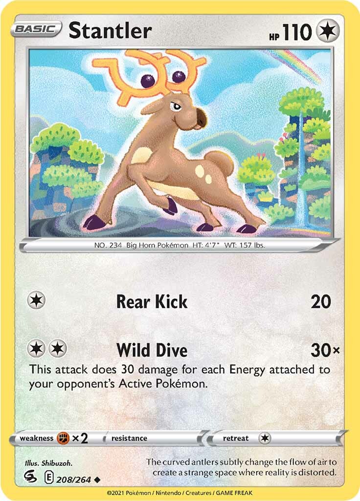 Stantler (208/264) [Sword & Shield: Fusion Strike] | Exor Games Truro