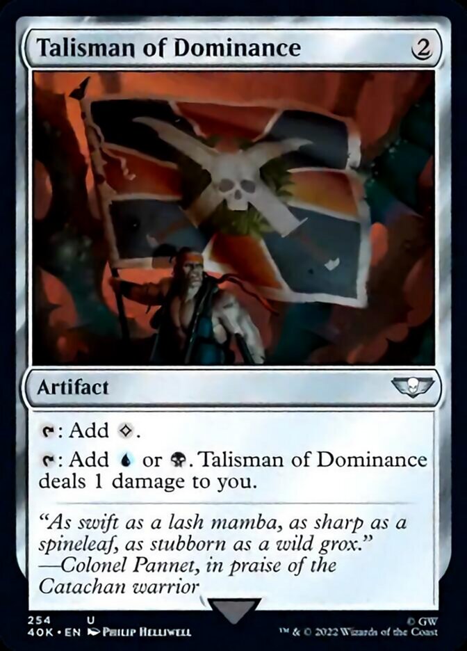 Talisman of Dominance (254) (Surge Foil) [Warhammer 40,000] | Exor Games Truro