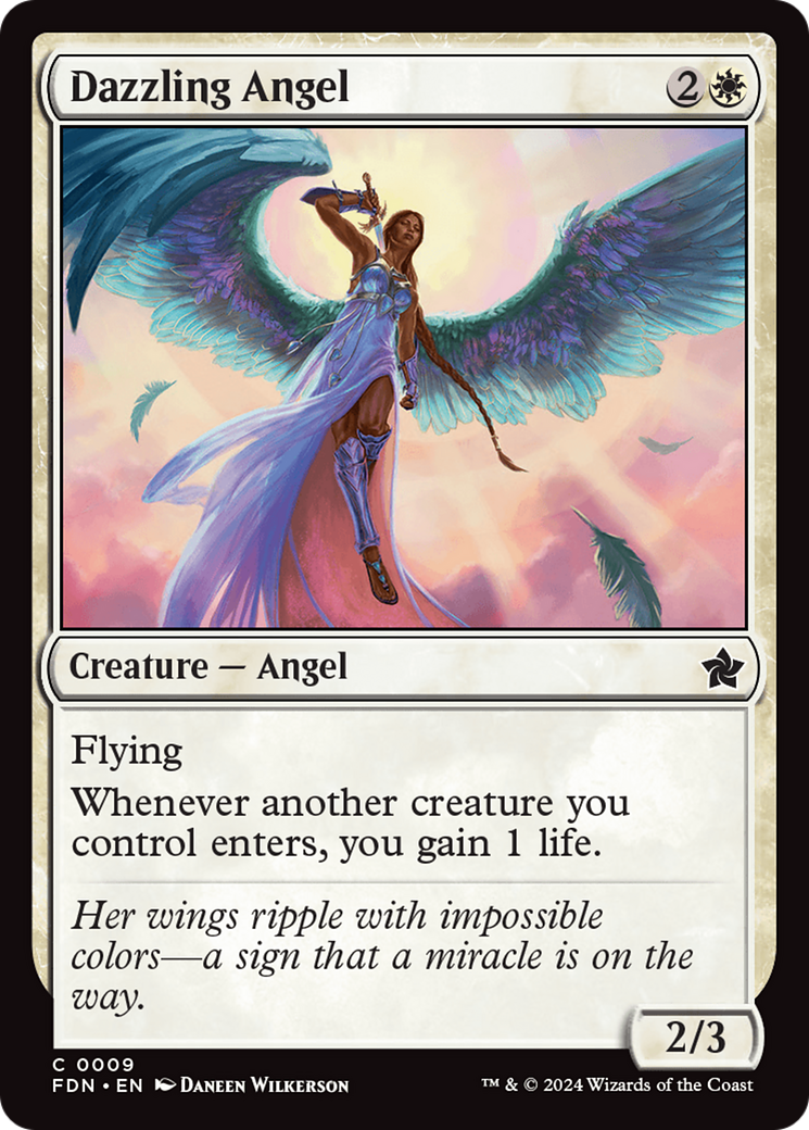 Dazzling Angel [Foundations] | Exor Games Truro