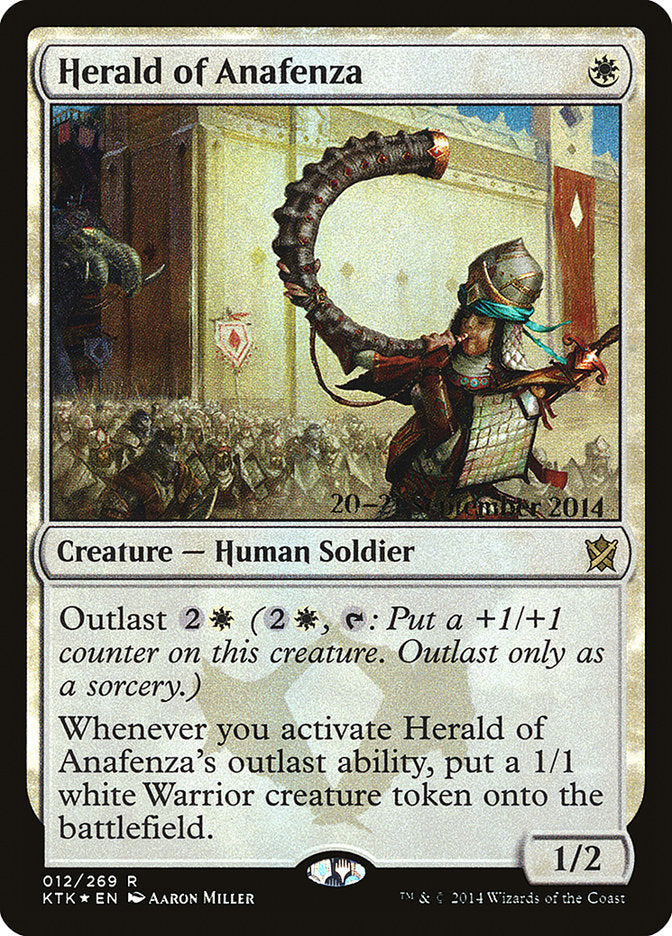 Herald of Anafenza [Khans of Tarkir Prerelease Promos] | Exor Games Truro