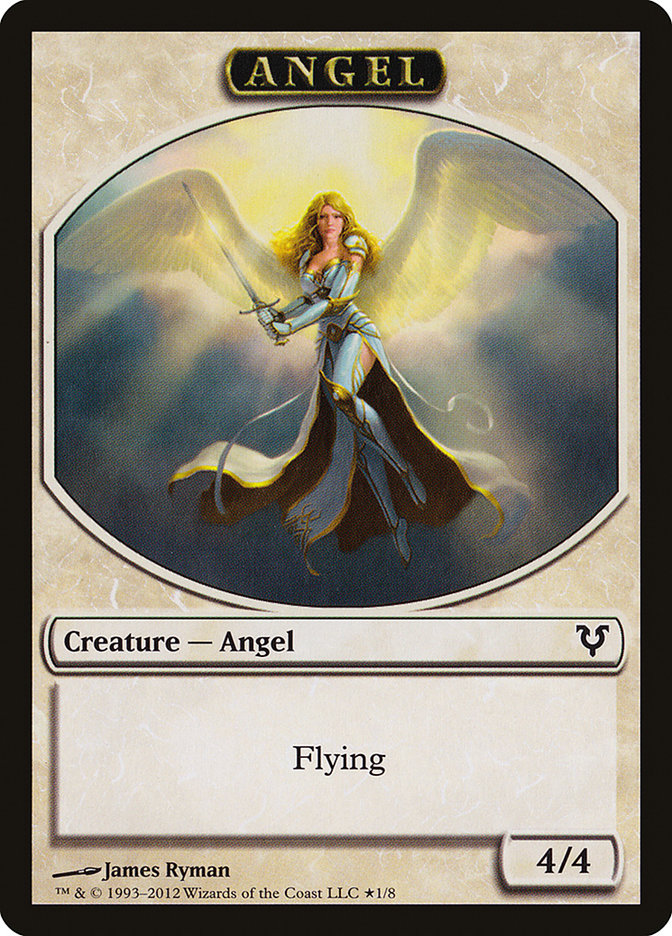 Angel // Demon Double-Sided Token [Open the Helvault] | Exor Games Truro