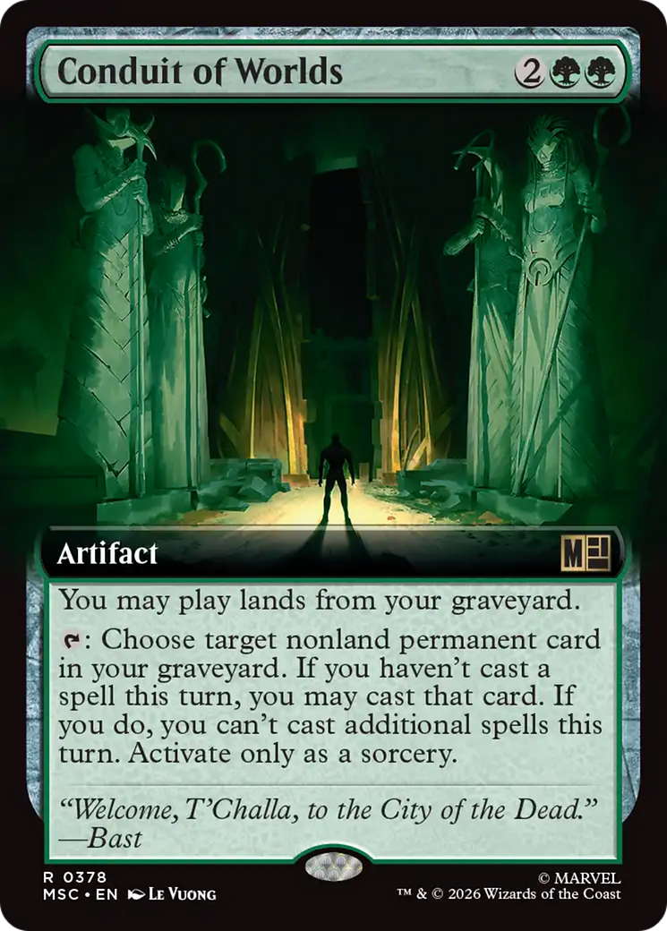 Conduit of Worlds (Extended Art) [Marvel Super Heroes Commander] | Exor Games Truro