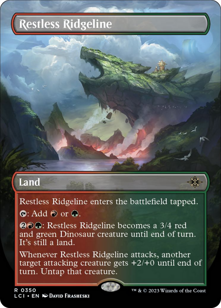 Restless Ridgeline (Borderless) [The Lost Caverns of Ixalan] | Exor Games Truro