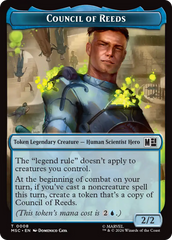 Council of Reeds (008) // Construct (014) Double-Sided Token [Marvel Super Heroes Commander Tokens] | Exor Games Truro
