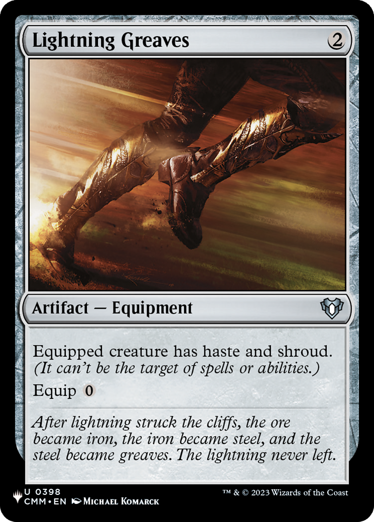 Lightning Greaves (CMM) [The List] | Exor Games Truro