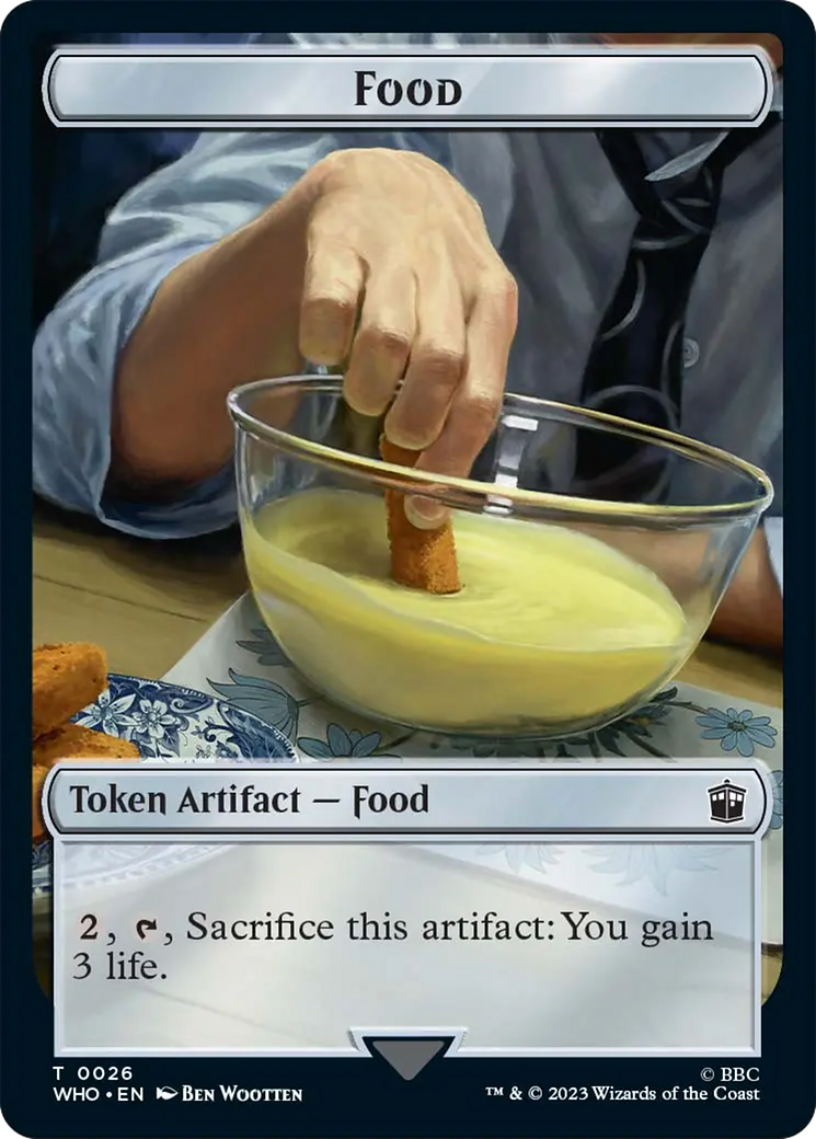 Food Token [Doctor Who Tokens] | Exor Games Truro
