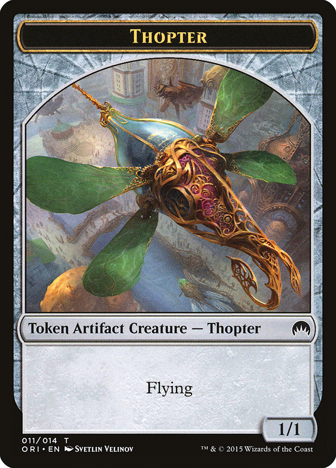 Thopter Token (011/014) [Magic Origins Tokens] | Exor Games Truro