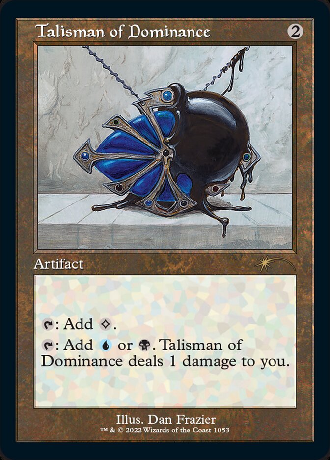 Talisman of Dominance (Foil Etched) [Secret Lair Drop Series] | Exor Games Truro