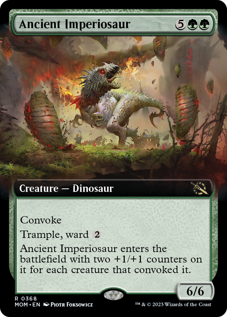 Ancient Imperiosaur (Extended Art) [March of the Machine] | Exor Games Truro