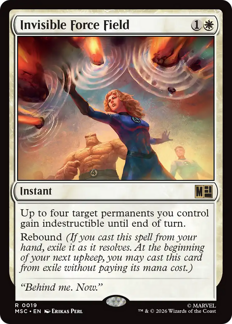 Invisible Force Field [Marvel Super Heroes Commander] | Exor Games Truro