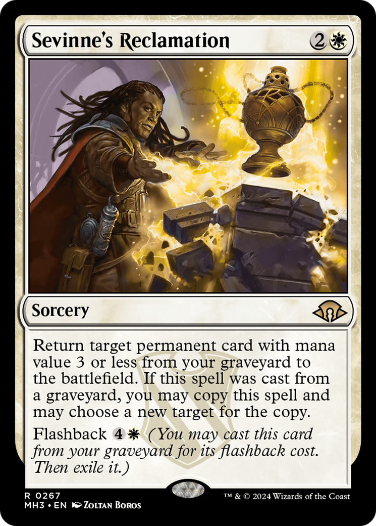 Sevinne's Reclamation [Modern Horizons 3] | Exor Games Truro