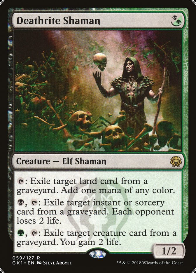 Deathrite Shaman [Guilds of Ravnica Guild Kit] | Exor Games Truro