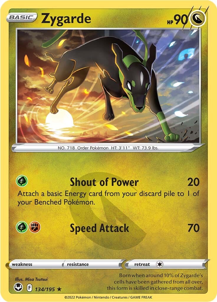 Zygarde (134/195) [Sword & Shield: Silver Tempest] | Exor Games Truro