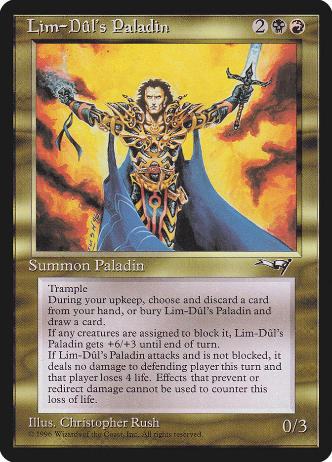 Lim-Dul's Paladin [Alliances] | Exor Games Truro