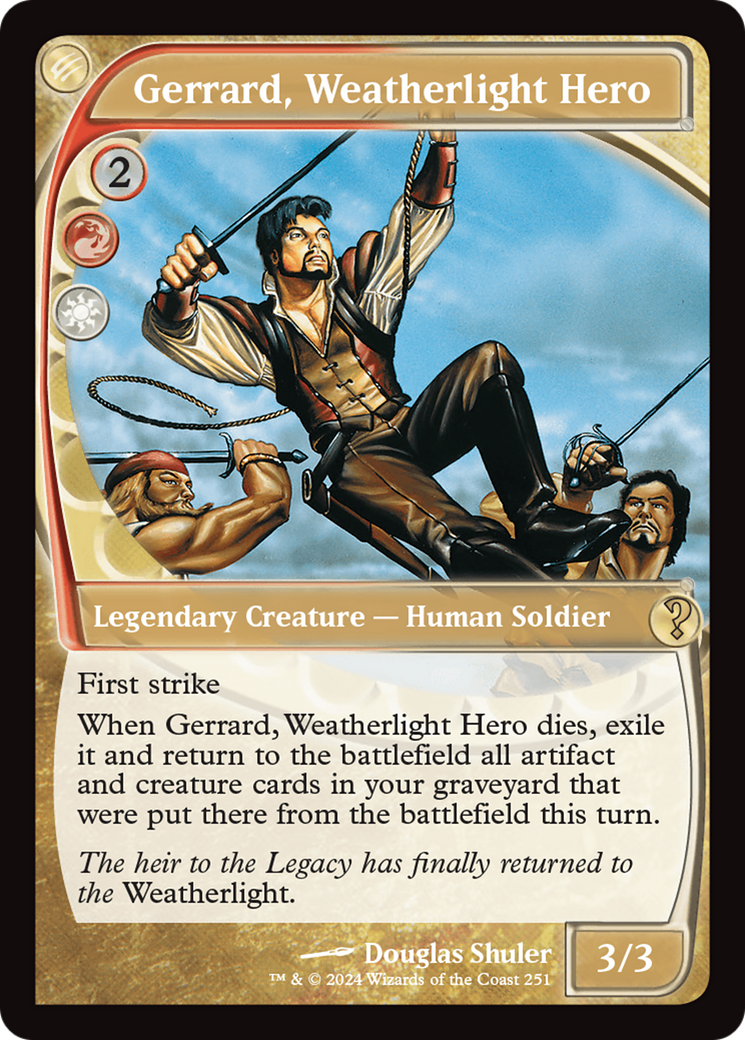 Gerrard, Weatherlight Hero (Future Sight) [Mystery Booster 2] | Exor Games Truro