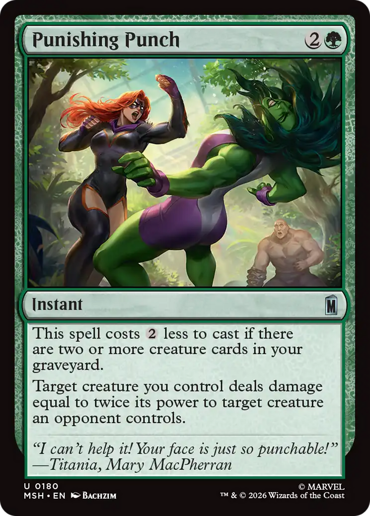 Punishing Punch [Marvel Super Heroes] | Exor Games Truro