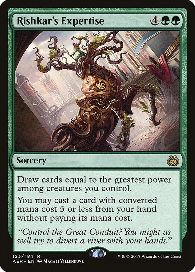 Rishkar's Expertise [Aether Revolt] | Exor Games Truro