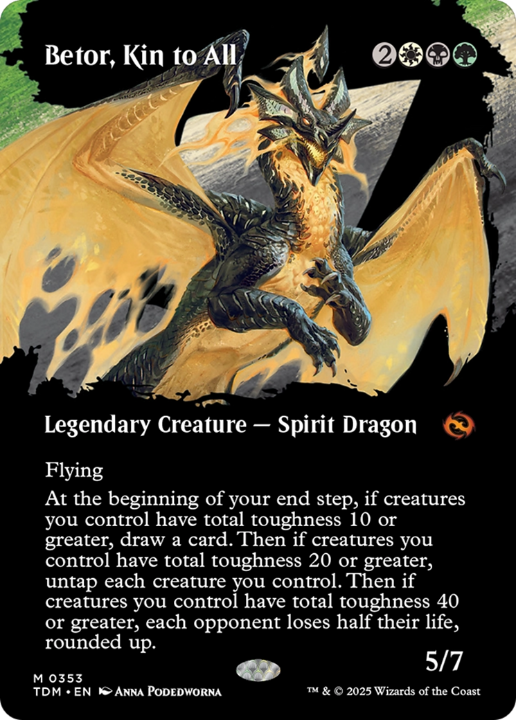 Betor, Kin to All (Borderless) [Tarkir: Dragonstorm] | Exor Games Truro