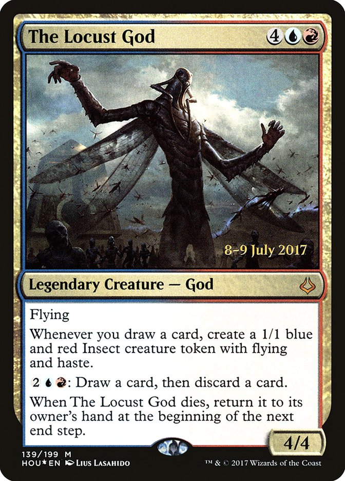 The Locust God [Hour of Devastation Prerelease Promos] | Exor Games Truro