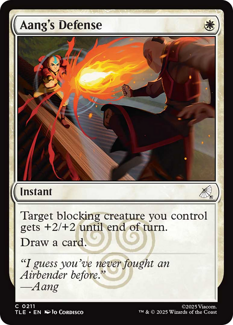 Aang's Defense [Avatar: The Last Airbender: Eternal-Legal] | Exor Games Truro