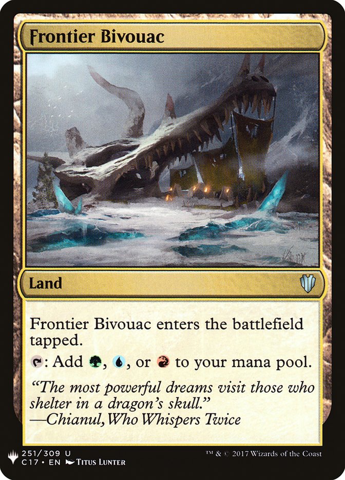 Frontier Bivouac [Mystery Booster] | Exor Games Truro