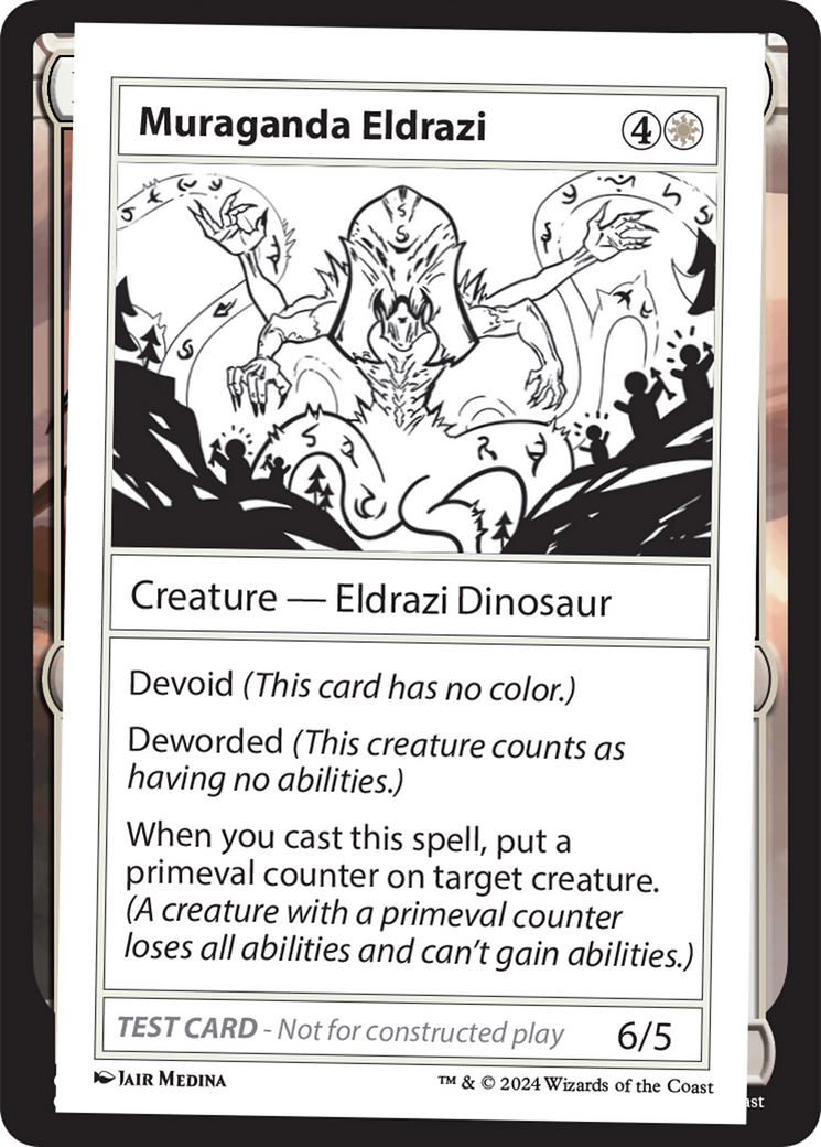 Muraganda Eldrazi [Mystery Booster 2 Playtest Cards] | Exor Games Truro