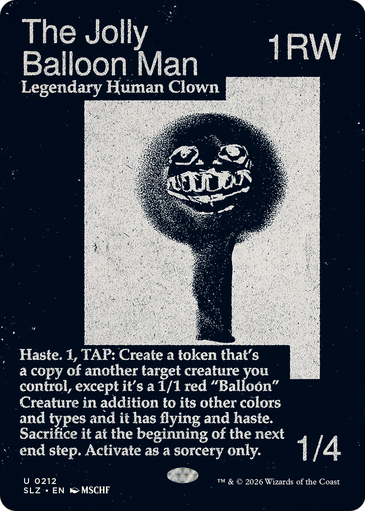 The Jolly Balloon Man (0212) [Secret Lair x MSCHF: The Zeta Set] | Exor Games Truro