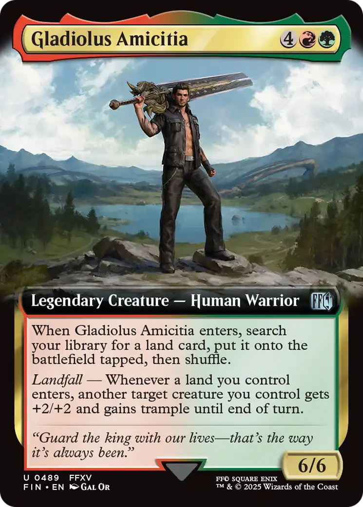 Gladiolus Amicitia (Extended Art) [FINAL FANTASY] | Exor Games Truro